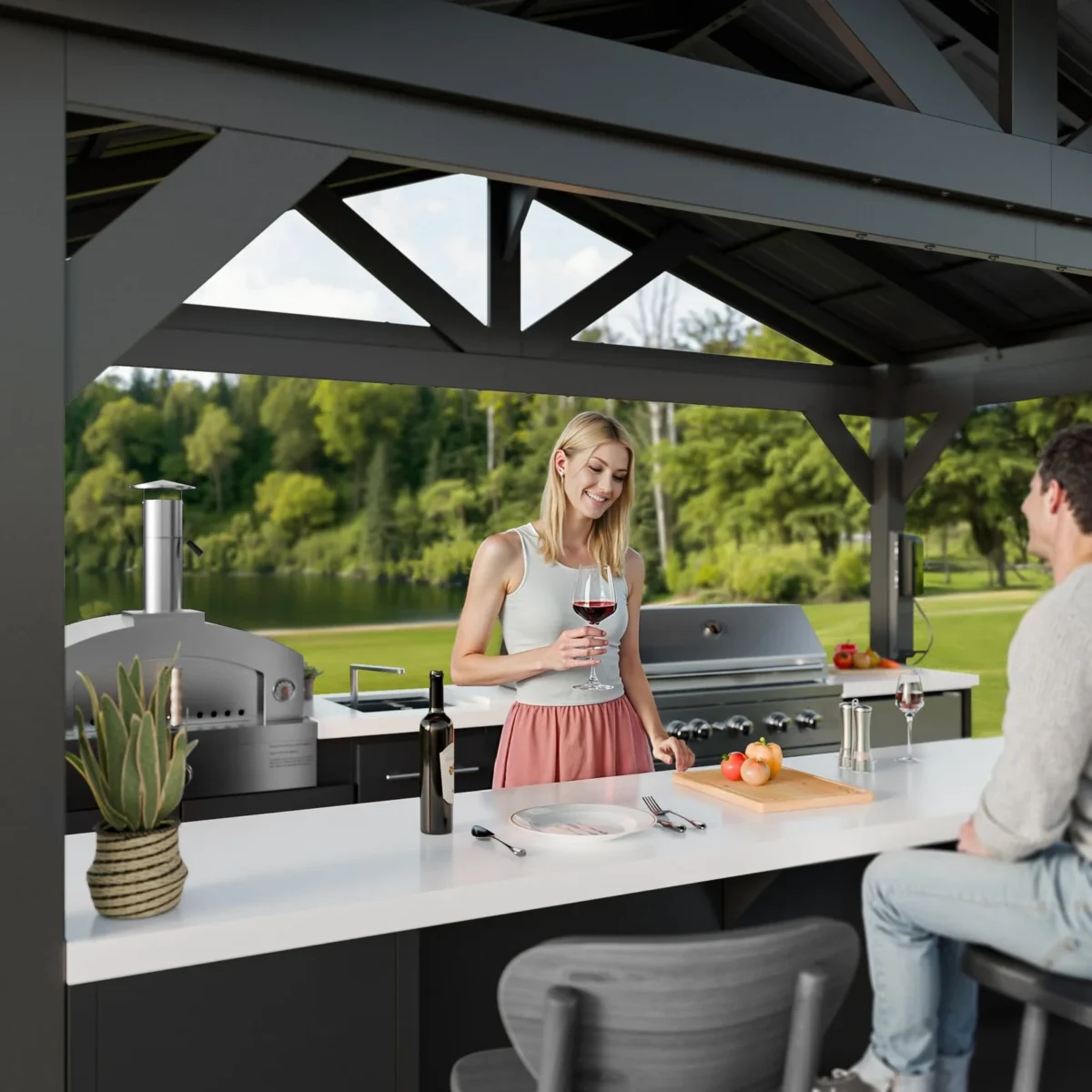 Lancaster Galley Outdoor Kitchen