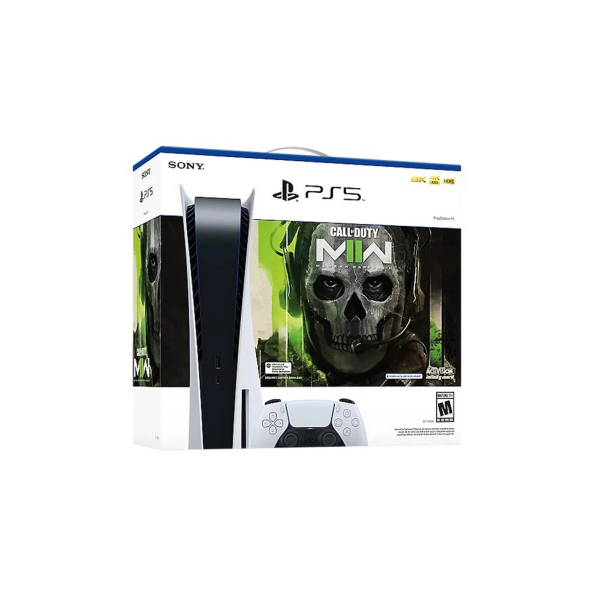 PlayStation 5 Disc Edition Call of Duty Modern Warfare II Bundle with God of War and Mytrix Controller Charger