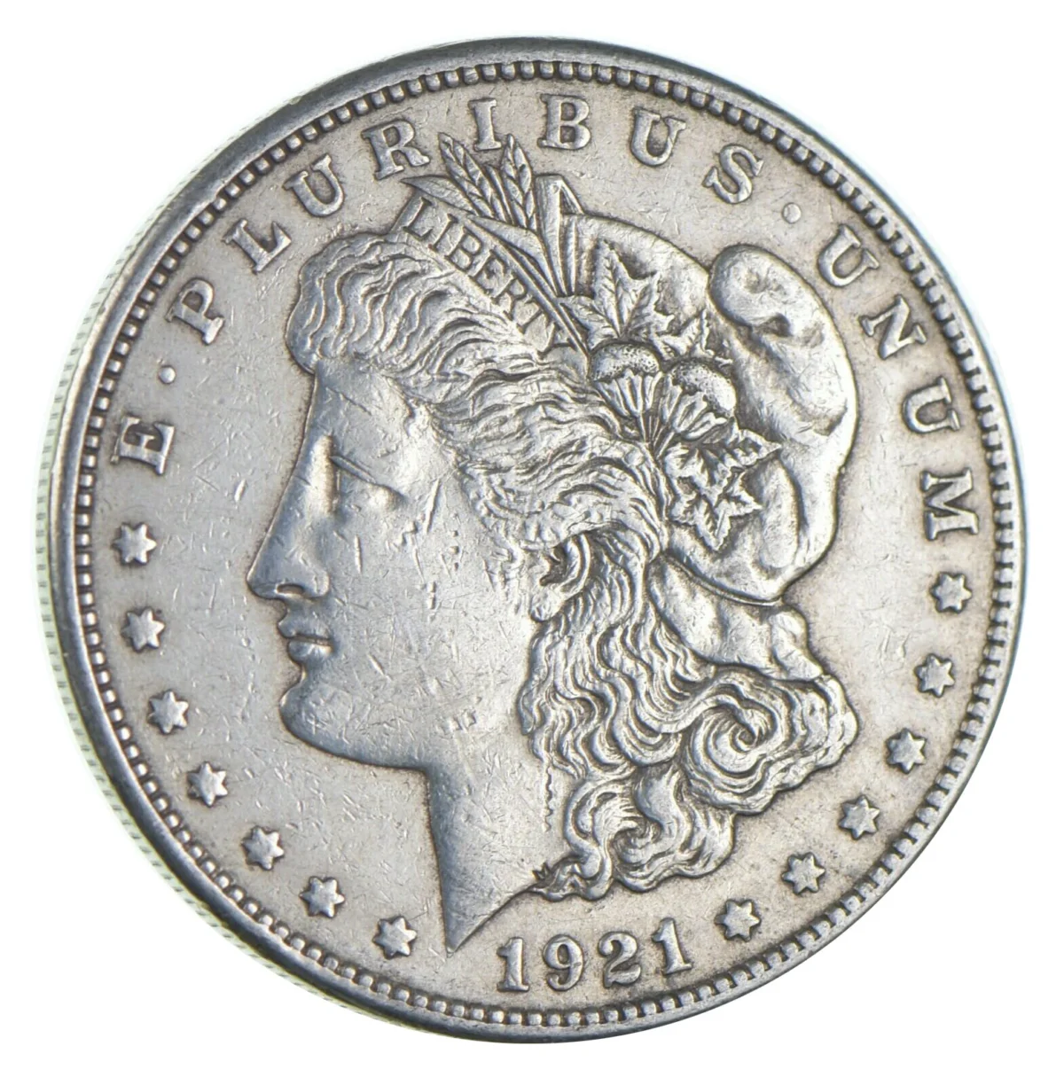 1921-S Morgan Silver Dollar - Last Year Issue 90% $1.00 Bullion Last 'S' Minted