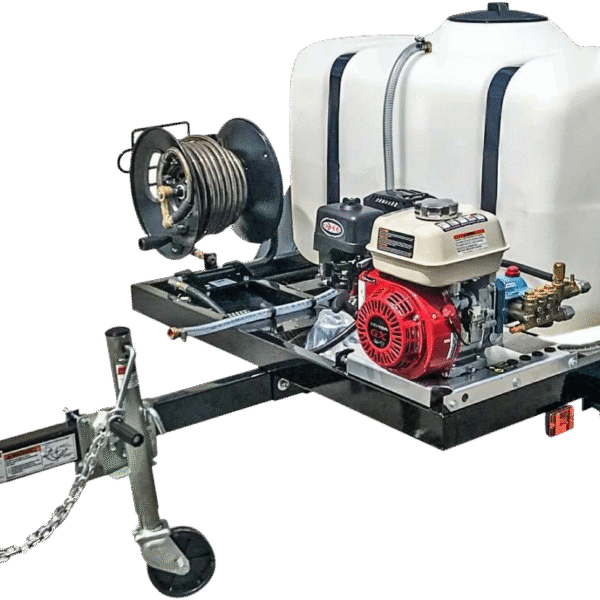 Simpson 95002 4200 PSI 4 GPM Honda GX390 CAT Pressure Washer Trailer New