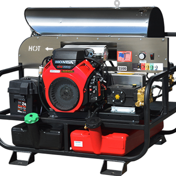 Pressure Pro Super Skid Pressure Washer 12V 3500 PSI 5.5 GPM Honda GX630 Engine New