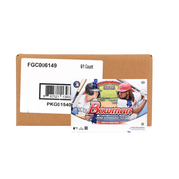 2025 Bowman Baseball Breaker's Delight 6-Box Case
