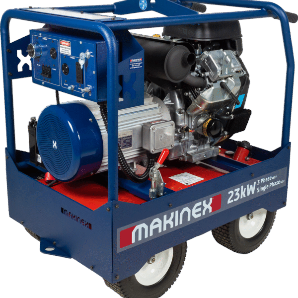 Makinex 23000W/24100W Generator 120V/480V Dual Phase Gas Vanguard Engine Electric Start New