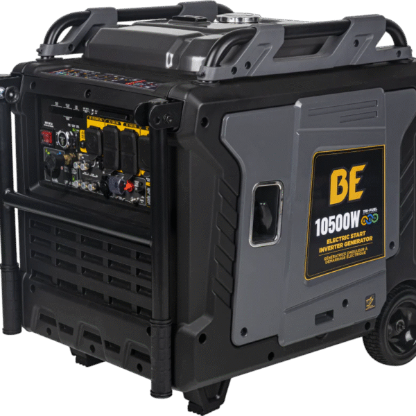 BE 8500W/10500W Inverter Generator Tri-Fuel Powerease Engine Electric Start New