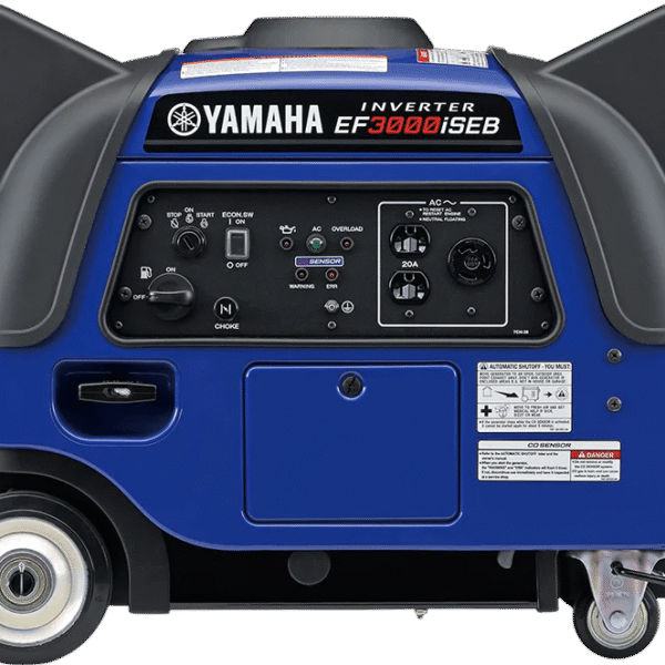 Yamaha EF3000iSEB 2800W/3000W Generator Boost Techology Low THD CO Sensor Gas Inverter Electric Start New