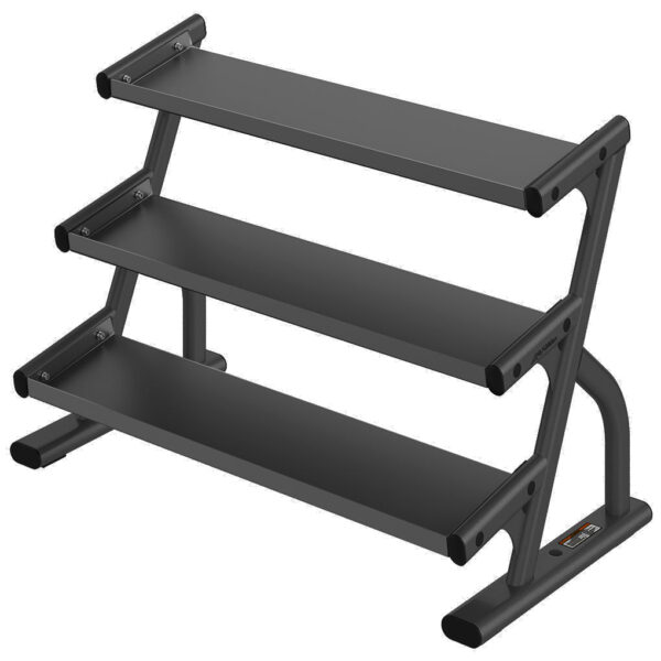 Axiom 3-Tier Hex Dumbbell Rack (5-50) - Outlet