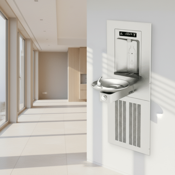 Haws 1001HSA.8 RIVIVE™ – ADA Wall-Mounted Drinking Fountain with Chilled  & Bottle Filler