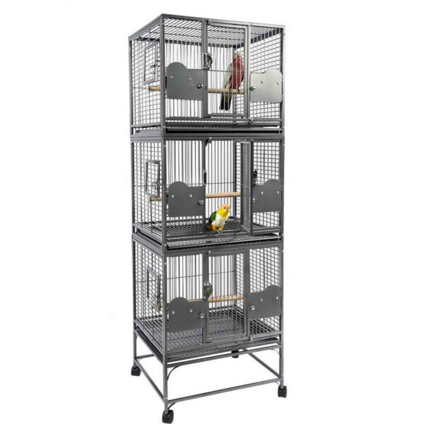 A&E 24''x22'' Triple Stack Bird Cage