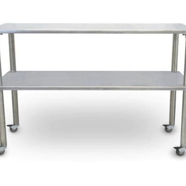 Groomer's Best Stainless Steel Veterinary Mobile Utility Table