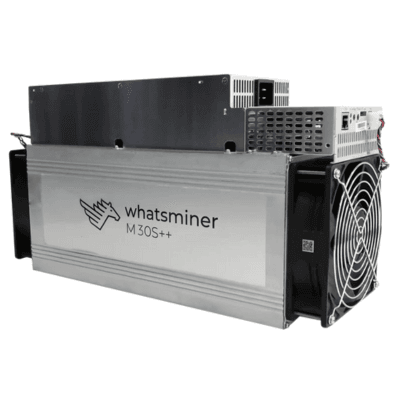 MicroBT-M30S110TH.webp MicroBT Whatsminer M30S++ 110Th/s – Bitcoin Miner - Image 1